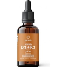 Genesis Vitamin D3 a K2 MK-7 kapky 30 ml