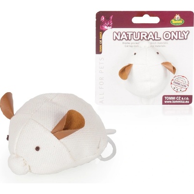 Natural Only Hračka kočka Myš vibrující 7,5cm