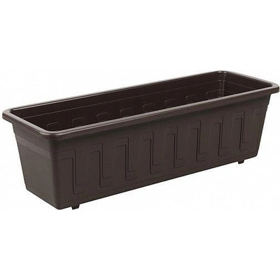 PLASTKON Truhlík Garden 60 cm hnědý – Zboží Dáma