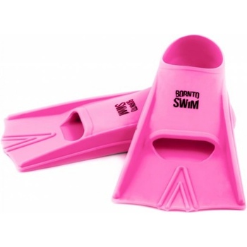 BornToSwim junior short fins pink s
