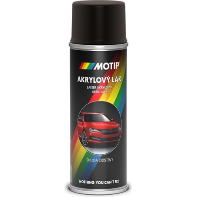 MOTIP černá mat 200ml