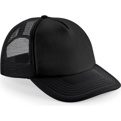 Beechfield B645 5 panelová Vintage Trucker 53.0645 Black/Black