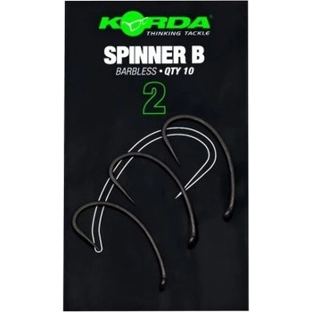Korda Spinner Barbless vel.2 10 ks