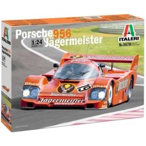 Italeri Комплект за сглобяване на модел 3678 - Porsche 956 Jagermeister (1: 24)