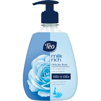 Deli Течен сапун Тео помпа Delicate Rose 400мл
