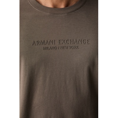 Giorgio Armani тениска basic мъжка от памук (XM001280.AF10361)