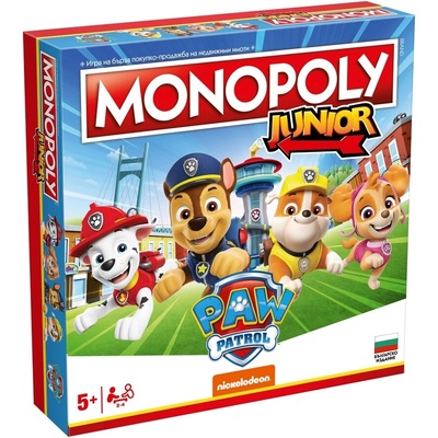 Winning Moves Настолна игра, Winning Moves, Monopoly, Пес Патрул (WM04163-BUL)