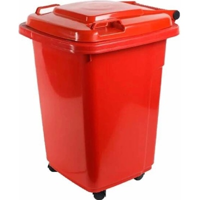 Garlist GRS koš s kolečky 50 l červená