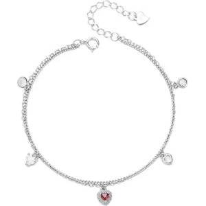 Silenti Jewelry Сребърна гривна "Сърцевина