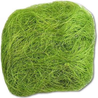 Paris Dekorace Barevné sisalové vlákno sv. zelená – Zboží Dáma