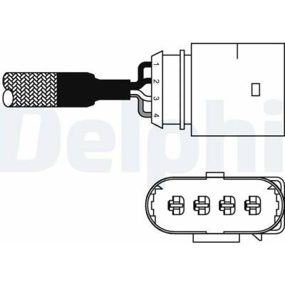 Lambda sonda DELPHI ES10978-12B1