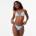 Jack Wills Shirred Triangle Bikini Top - Marina Ditsy
