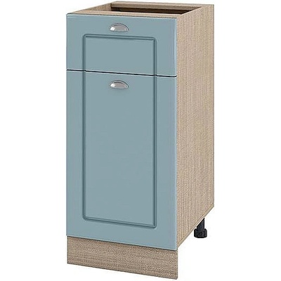 ИРИМ Долен кухненски шкаф с врата и чекмедже Сити МФ-Деним мат-06-24 десен 40 см десен