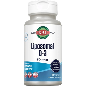 KAL Липозомен D-3 2000 iU - 30 таблетки