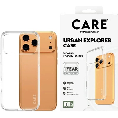 Panzer ГРИЖА от PanzerGlass Флагман Urban Explorer Case w. Прозрачна рамка за iPhone 17 Pro Max - прозрачна (5715685027024)