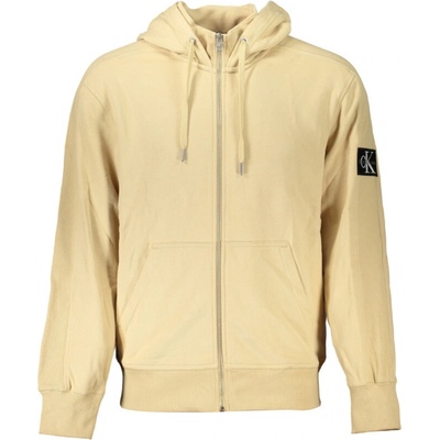 Calvin Klein Perfektná pánska mikina na zips Béžová