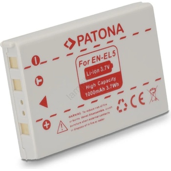 Image 1 of PATONA Immax - Батерия 1000mAh / 3.7V / 3.7Wh (IM0333)