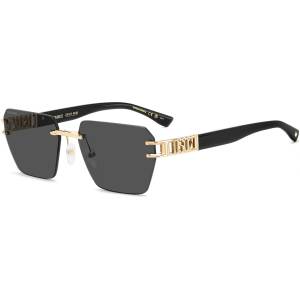 Dsquared2 Слънчеви очила DSquared2 Men's Rectangle UV Protection Sunglasses - Black Слънчеви очила