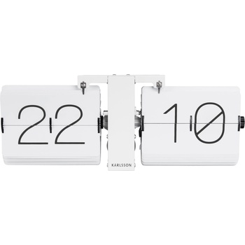 Karlsson Обръщащ се часовник No Case бял (KA5602WH)