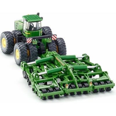 Siku 1856 FARMER Traktor John Deere 9630 s bránami Amazone Centaur 1:87