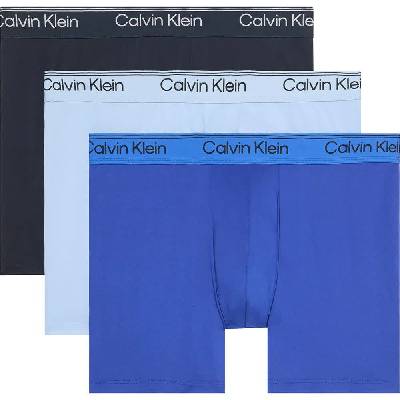 Боксерки Calvin klein LV00NB4410 Brief boxers 3 units - Multicolor (Shoreline / Royalty / Blue Bell)