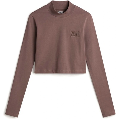 Vans Mini Mock Neck Ls Program Deep Taupe