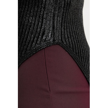 Simona Corsellini Пуловер Simona Corsellini в черно от лека материя A25CPMGP0301 (A25CPMGP0301)