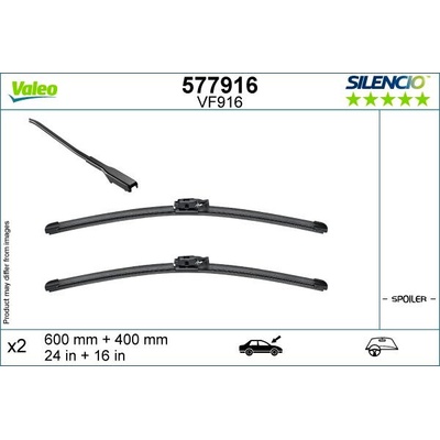 Valeo VF916 600+400 mm 577916