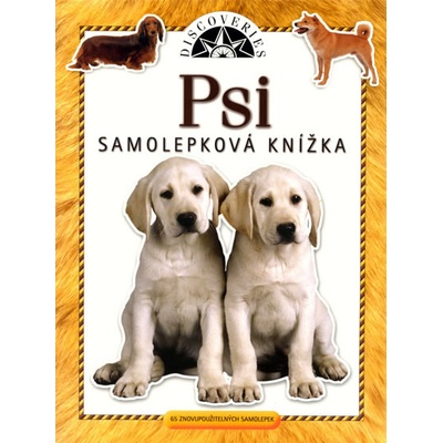 Samolepková knížka Psi