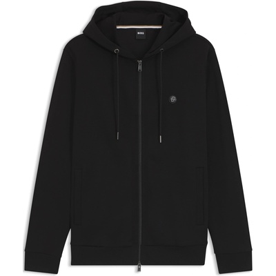 HUGO BOSS Поларено горнище с цип Boss Spence Full Zip Fleece - Black 002
