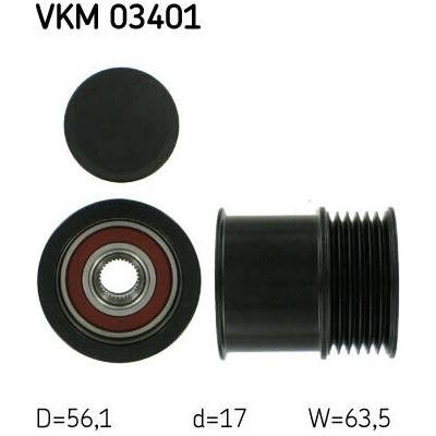 Předstihová spojka SKF VKM 03401 SK VKM03401