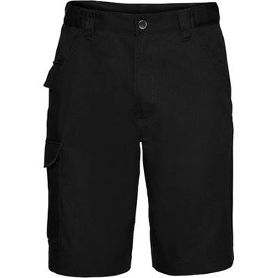 Russell Unisex pracovný cargo šortky R 002M 0 Black