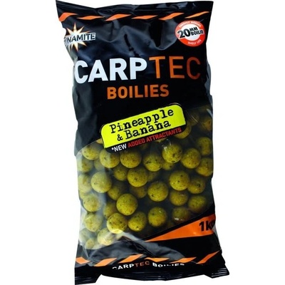 Dynamite Baits CarpTec Pineapple & Banana boilies 1 kg 20 mm