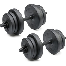 TRINFIT Set jednoručních nakládacích činek NCP 2 x 10 kg 25 mm