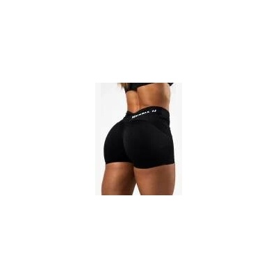 Nebbia tvarující šortky s V-shaped pasem Strong Beauty černé
