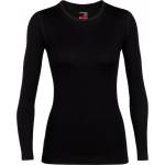 Icebreaker Дамско мериносово термобельо Icebreaker Women's 260 Tech L/S Crewe Merino base layer - Black - размер XL (115-0936-0115)