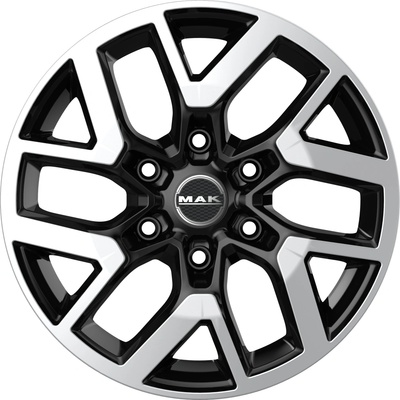 Mak GRAVEL 7.5x19 6x120 ET52 black mirror