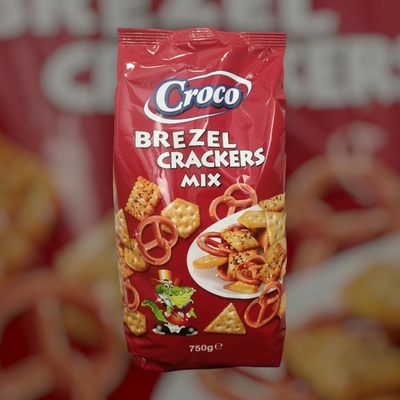 Croco Brezel crackers Mix 750 g