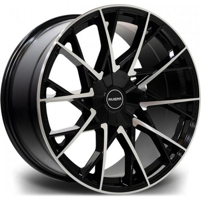 Riviera RV197 8x18 5x120 ET35 black polished