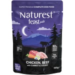 Naturest® Naturest Пауч за възрастни кучета с пилешко, телешко, морков и целина