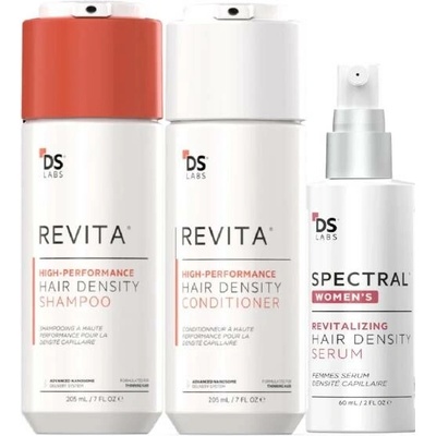 DS Laboratories Velká sada proti padání vlasů pro ženy 3ks Pro podporu růstu speciálně pro ženy