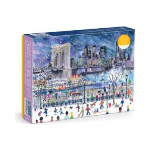 Michael Storrings Snowfall Over New York City 1000 Piece Puzzle (2025)