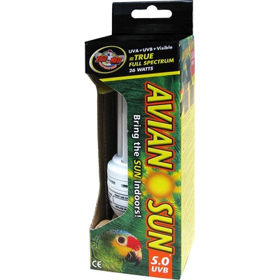 AvianSun 5.0 UVB Compact Fluorescent Bird Lamp 20 W