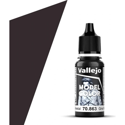 Vallejo Farba Model Color Gunmetal Grey 17ml