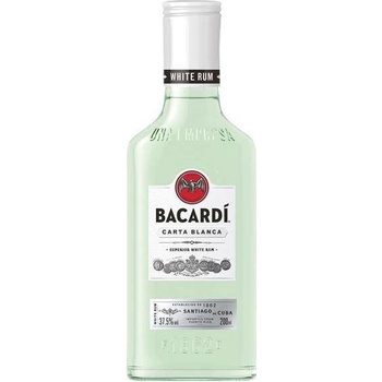 Bacardi Carta Blanca 37,5% 0,2 l (holá láhev)