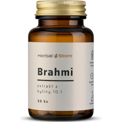 Brahmi kapsle - extrakt z byliny 10:1 50 kapslí