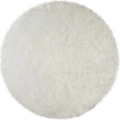 Flair Rugs Faux Fur Sheepskin Ivory