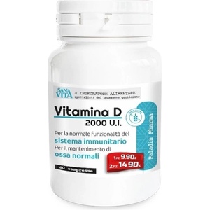 Paladin Pharma Sanavita Vitamina D, 2000 IU, 60 таблетки, Paladin Pharma (553872 (50169) PP)