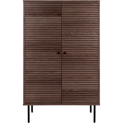 House Nordic Тъмнокафяво шкафче от декор от дъб 80x130 cm Kyoto - House Nordic (3002001)
