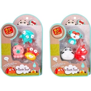 Raya Toys Бебешки играчки за баня Raya Toys - Животни, 3 броя, асортимент (503119282)